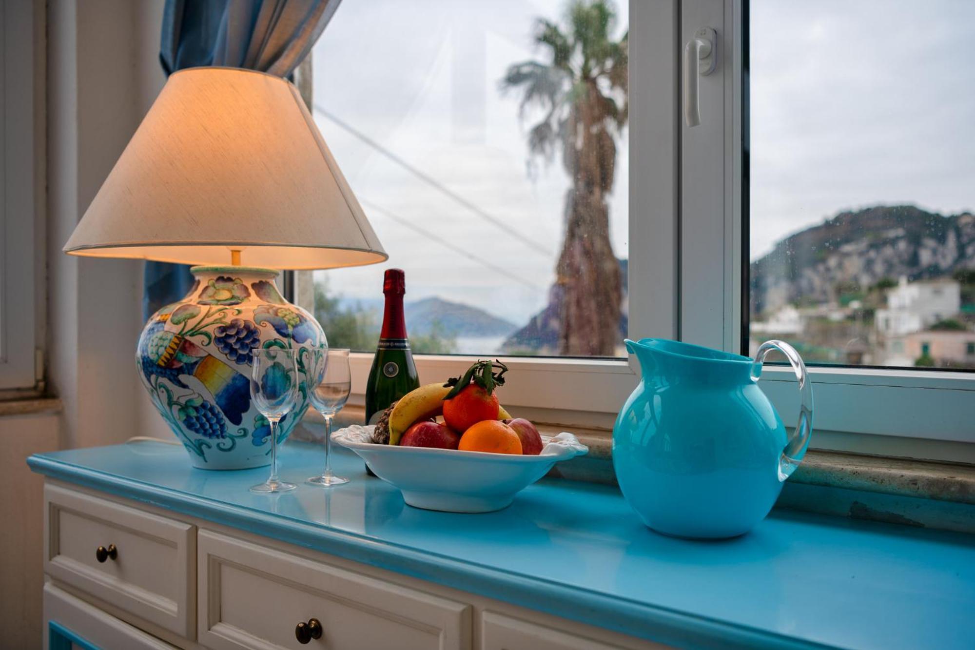 Casa Franca Appartamento Vista Mare كابري المظهر الخارجي الصورة