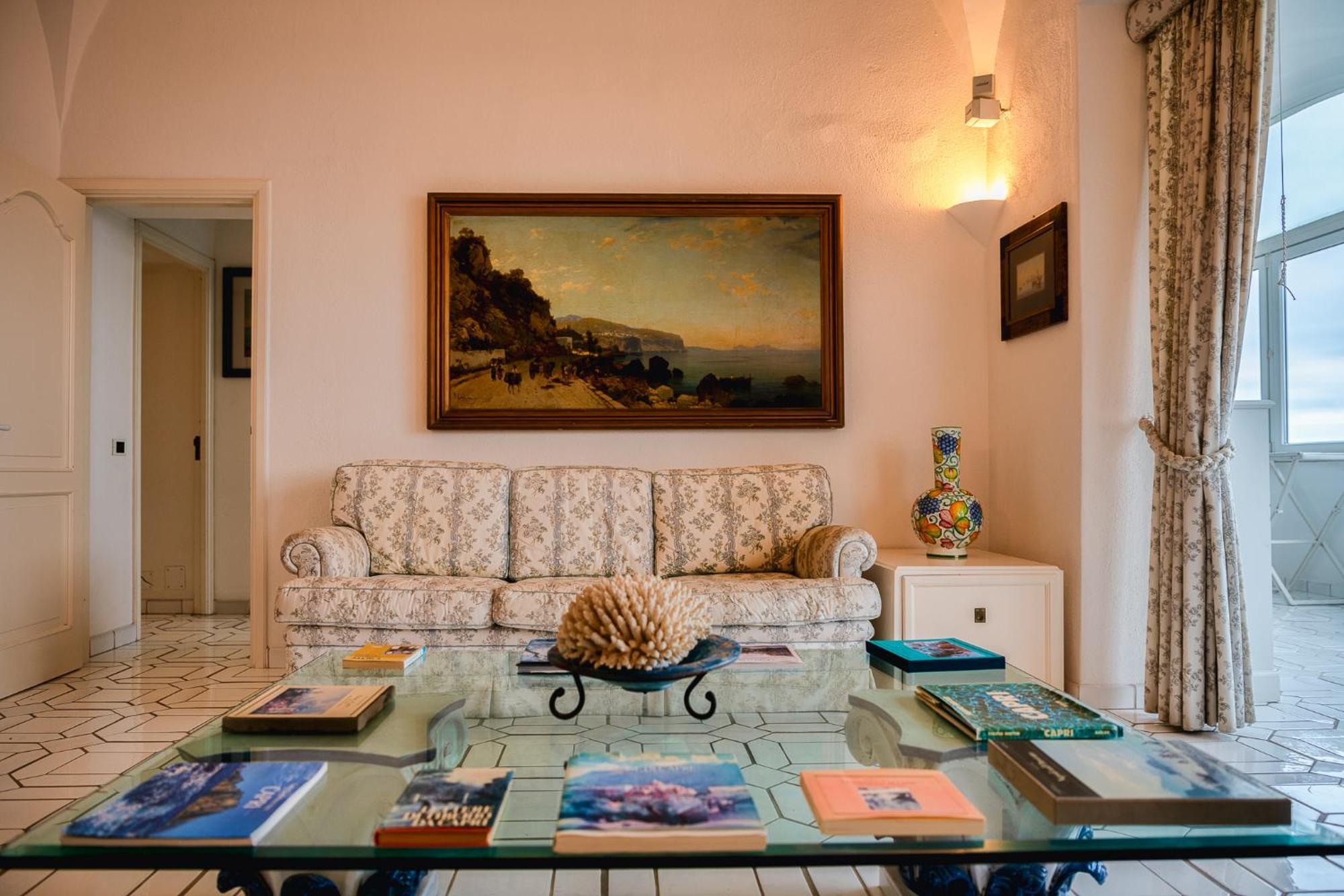 Casa Franca Appartamento Vista Mare كابري المظهر الخارجي الصورة
