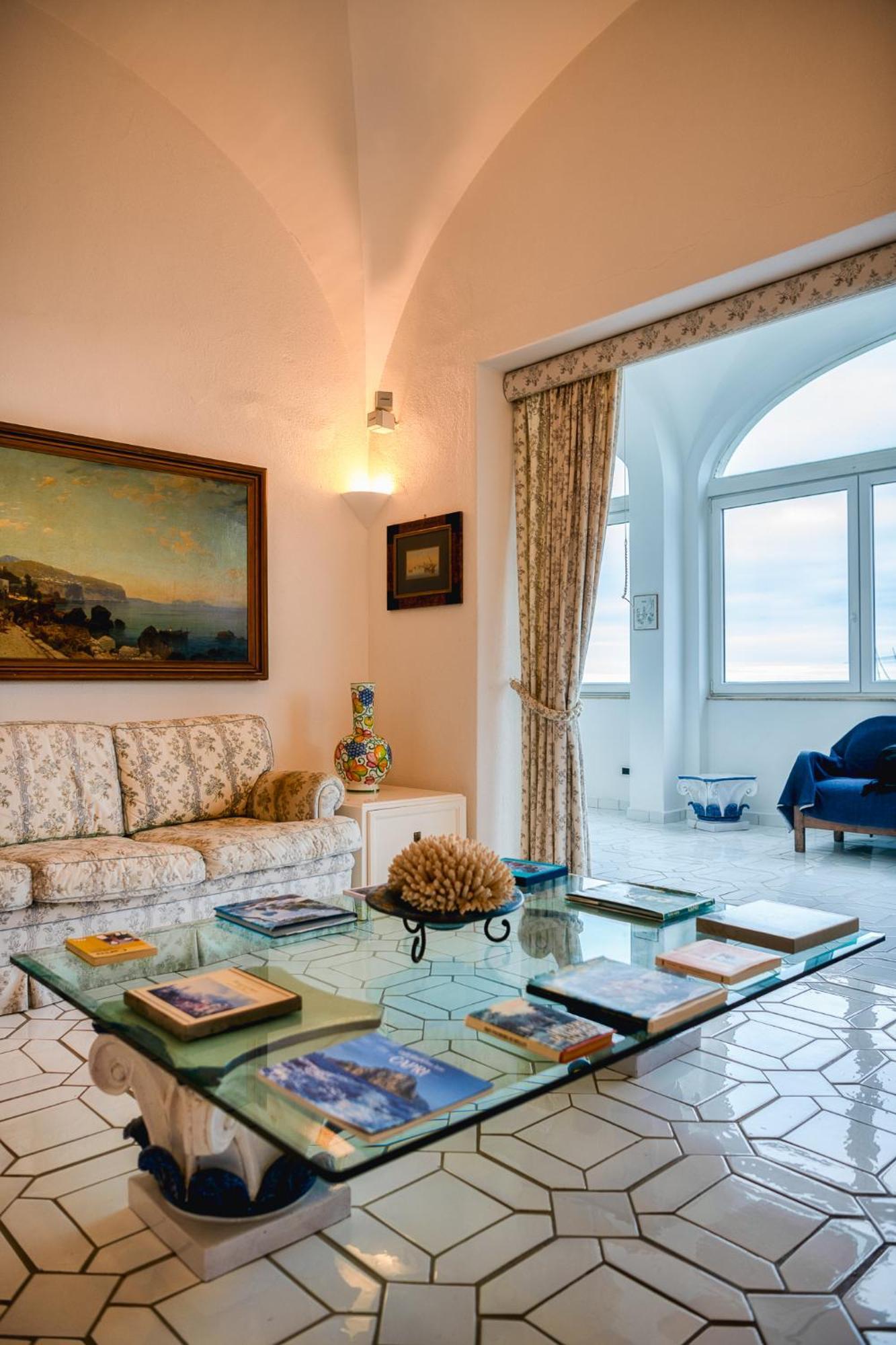 Casa Franca Appartamento Vista Mare كابري المظهر الخارجي الصورة