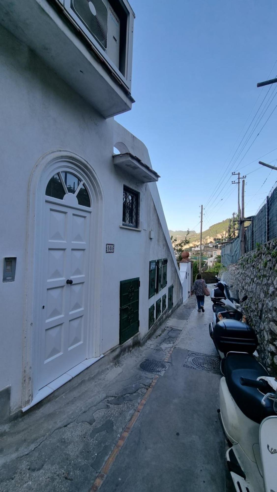 Casa Franca Appartamento Vista Mare كابري المظهر الخارجي الصورة